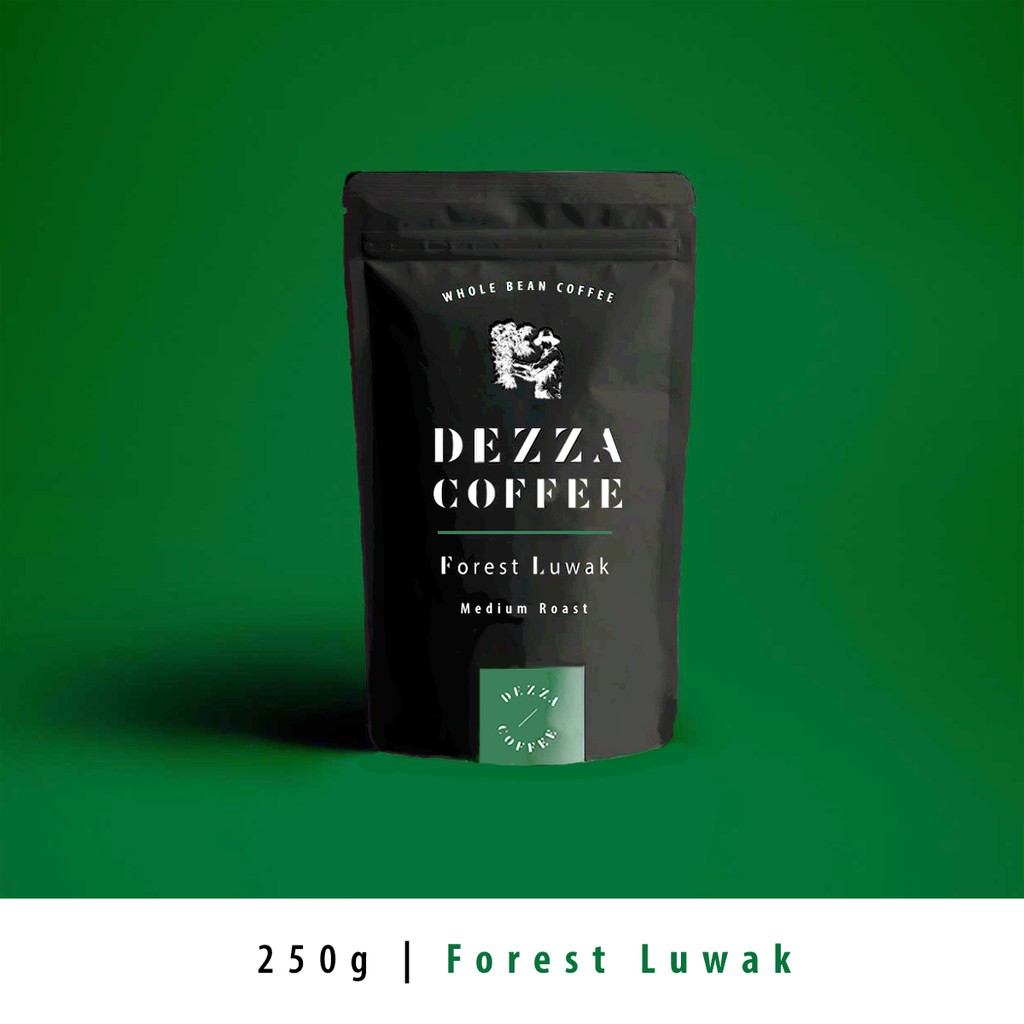 

Dezza Coffee, Forest Luwak Cage-Free 250g Biji Kopi | Specialty Coffee