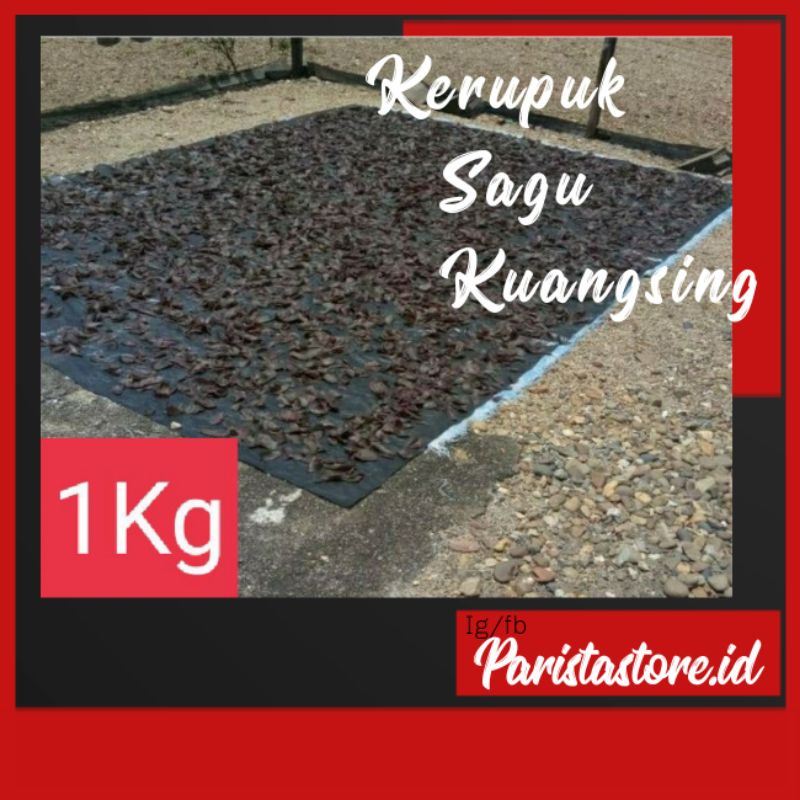 

PUU*Mk♥️1Kg Oleh-oleh | cemilan | KRUPUK SAGU khas KUANSING / TALUK | MENTAHAN PEKANBARU riau | PKU