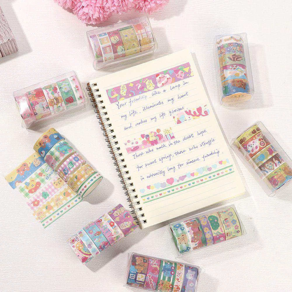 Kertas Nanas Roll Stationery Scrapbooking DIY Tape Perekat