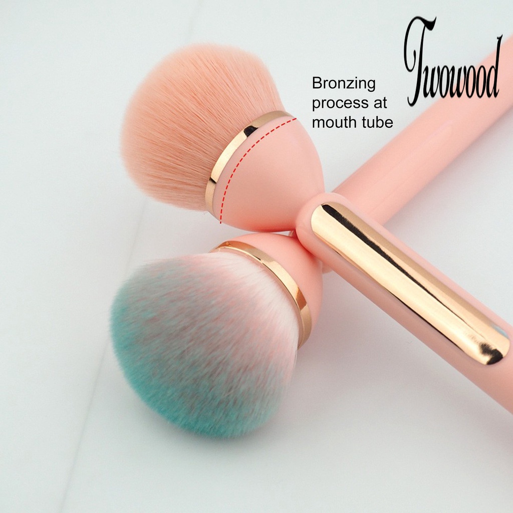 Brush Makeup Portable Multifungsi Bahan Rambut Lembut Untuk Wanita