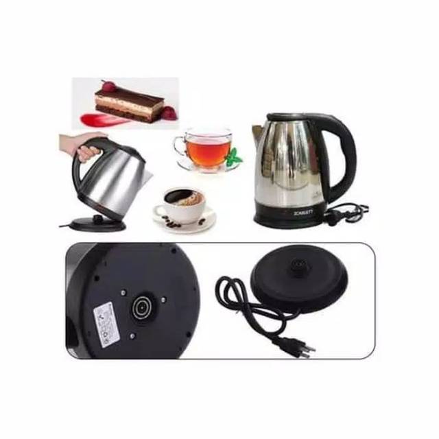 Teko listrik 2L Kettle Electric   Pemanas Air Pembuat Kopi Teh /Teko Lipat Travelling