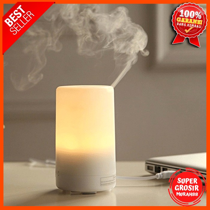 Humidifier Ultrasonic with RGB Lamp 125ml White