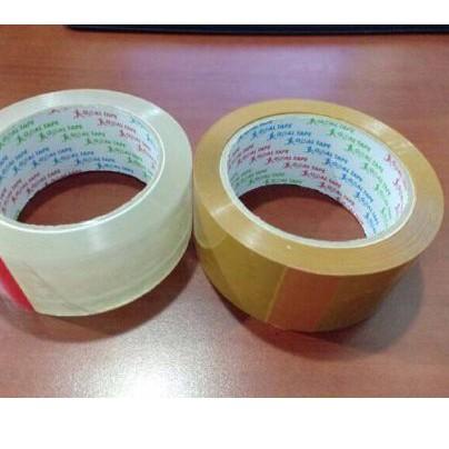 

Limited - 6 ROLL / 1 SLOOP LAKBAN GOAL TAPE 2 INCH 48 MM X 100 YARD TEBAL LEM 23 MICRON 시