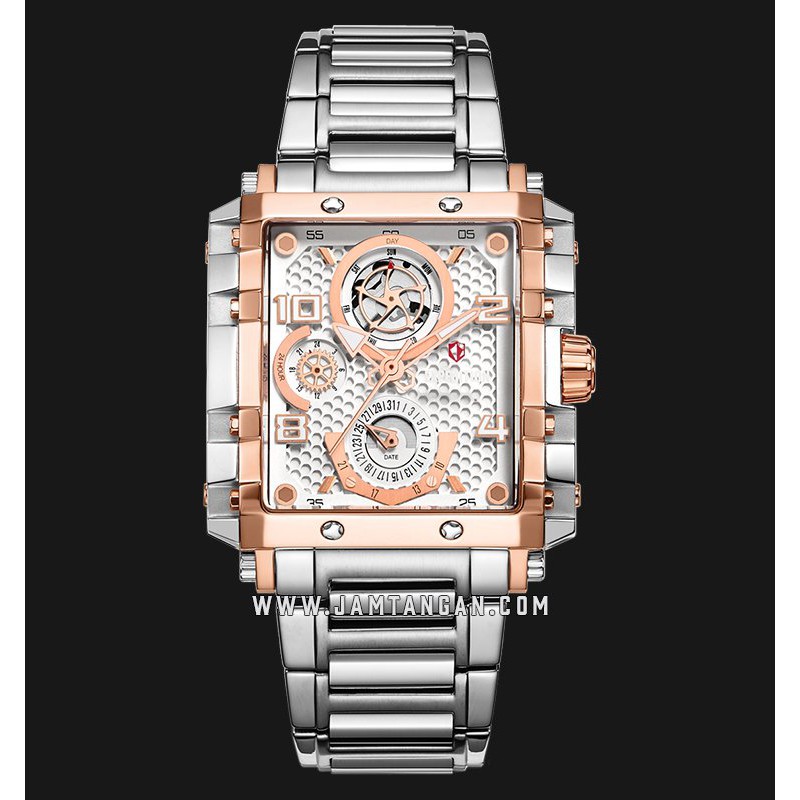 Expedition E 6757 BF BTRSL Ladies Silver Dial Stainless Steel