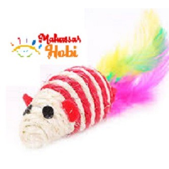 Mainan Kucing Tikus Rajut