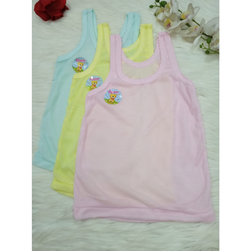 Singlet Bayi Kaos Dalam Anak / Baju Singlet Kaos Dalam Anak Bayi Motif Dan Polos/Essen Kids511-3
