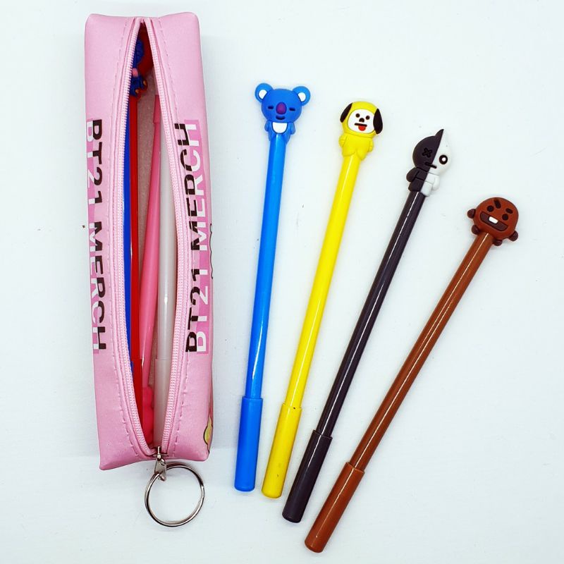 

[ SIAP KIRIM] BEST SELLER KOTAK PENSIL BTS/BT21 BEST SELLER