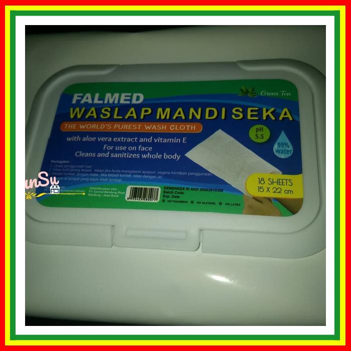 Falmed,Wash Gloves,Sarung Tangan,Washlap,Tissue Basah,Lap,Mandi