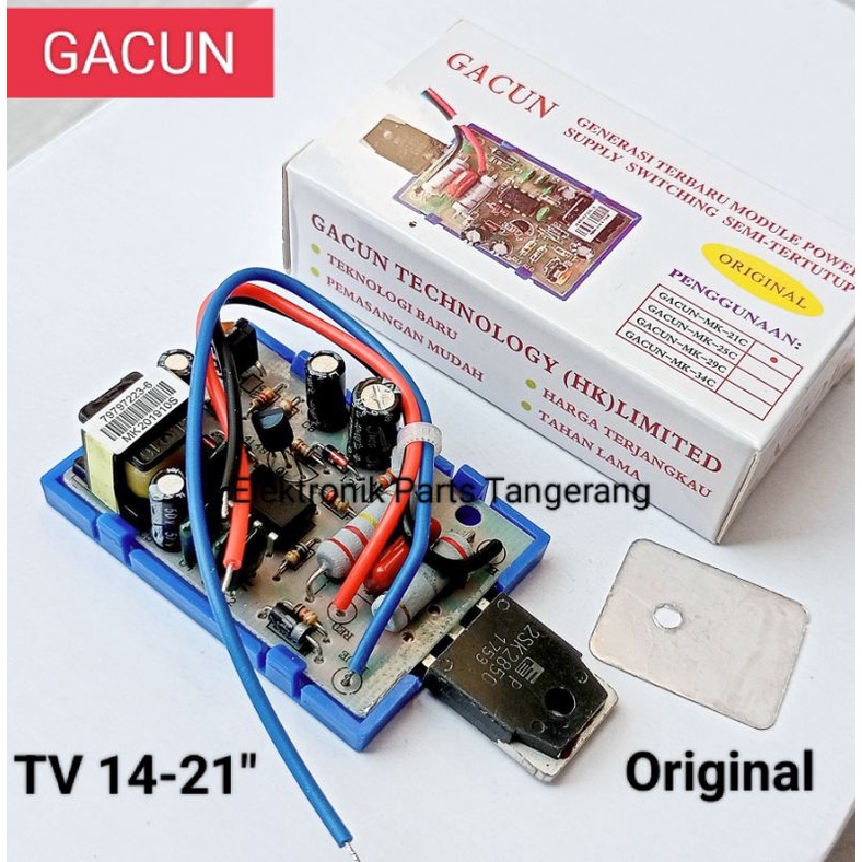GACUN TV 21 INCH ORIGINAL GACUN REGULATOR TV 21" GACUN MK 21C REGULATOR GACUN TV 21 INCH POWER SUPPL