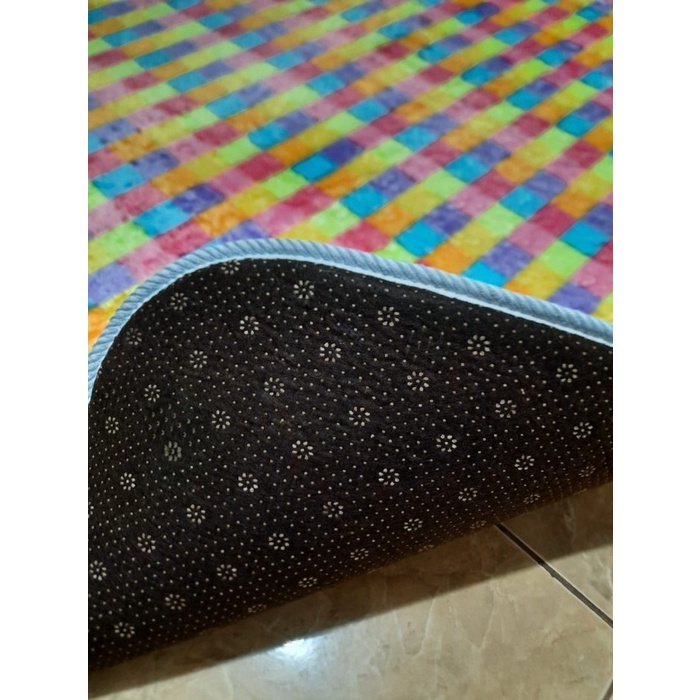 Karpet Malaysia Fonix Busa Bulu F126 140x170 Tikar Lantai Anti Slip-4