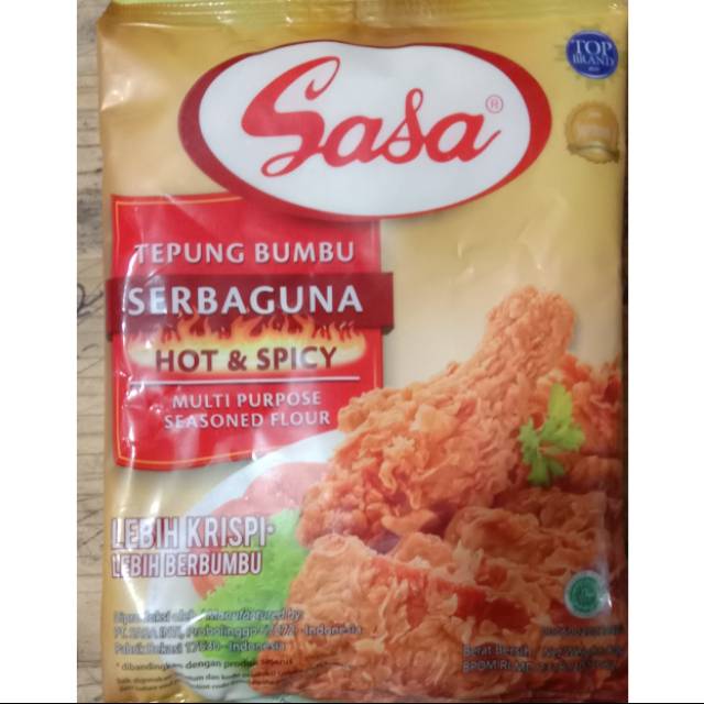 

Sasa tepung bumbu serbaguna hot and spicy