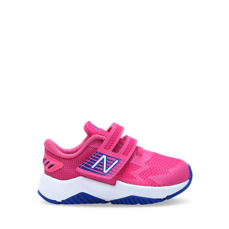 New Balance Hook And Loop Rave Run Girl's Running Shoes - Pink