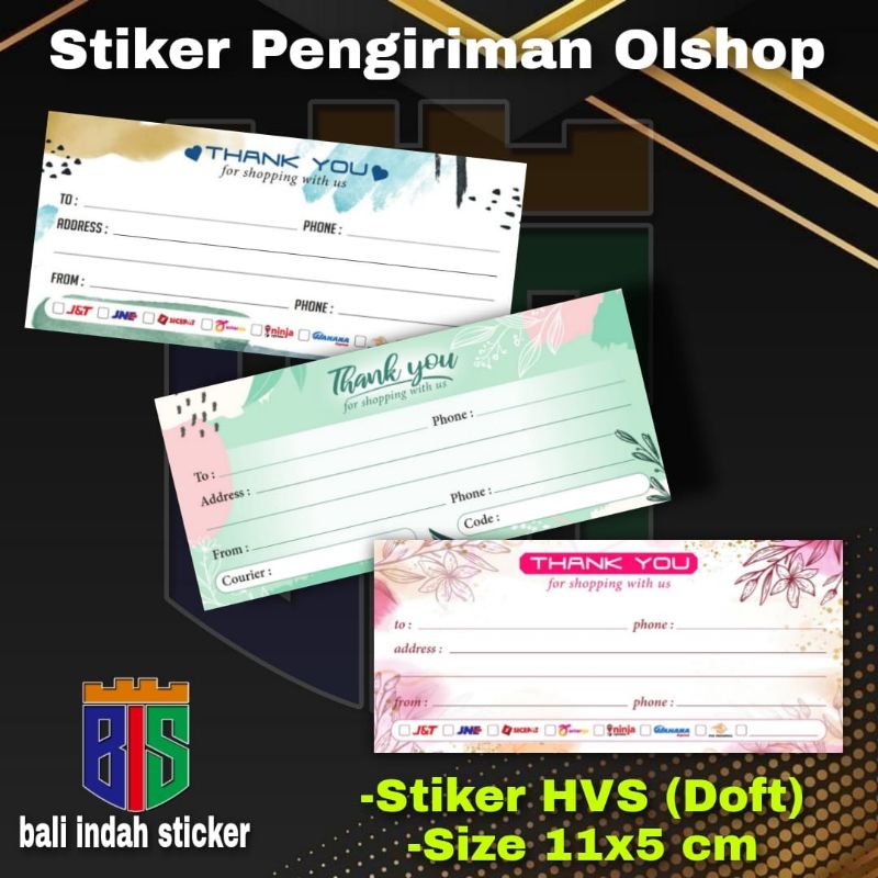 

(50 pcs) STIKER LABEL PENGIRIMAN OLSHOP/STIKER PENGIRIMAN ONLINE SHOP MURAH