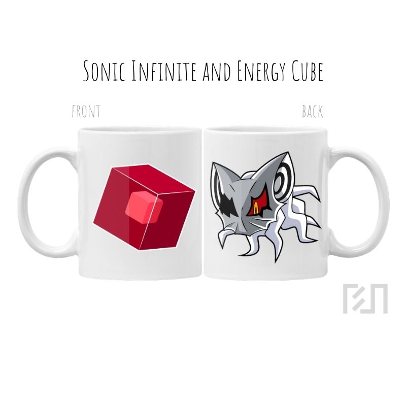 Mug Sonic Infinite and Energy Cube Icon