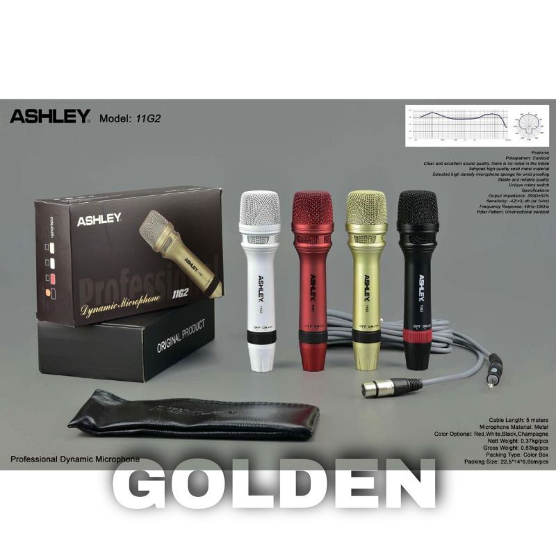 Mic Kabel Ashley 11 G2 Original Ashley 11G2