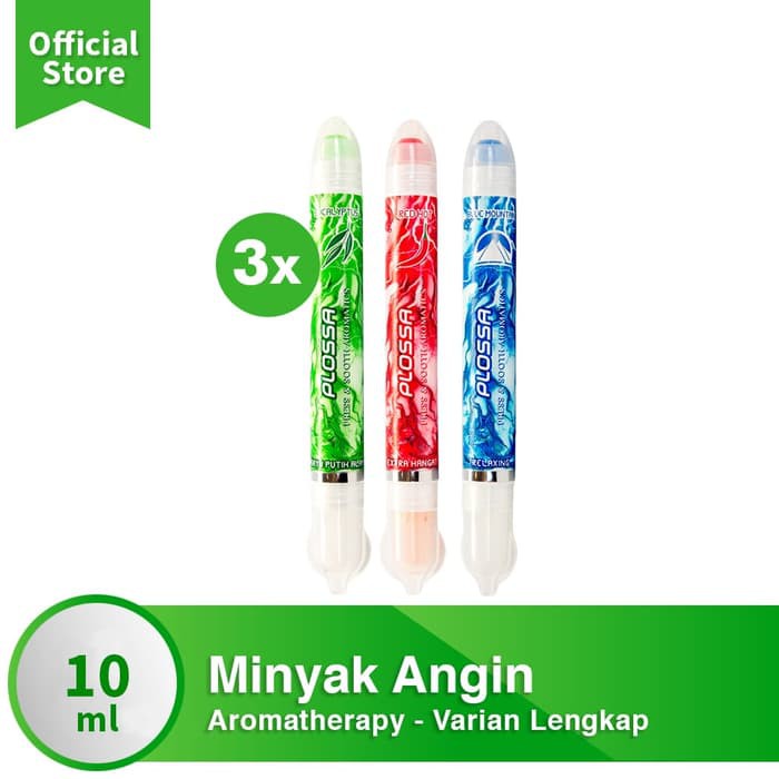 Plossa Minyak Angin 8 Ml Inhaler &amp; Roll