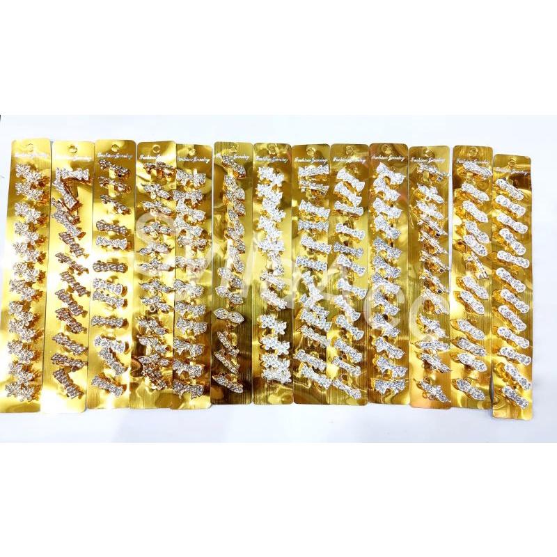 kepala Bros Dagu Ring O isi 12 pcs Random Termurah Bahan  Handmade Aksesoris Hijab-1