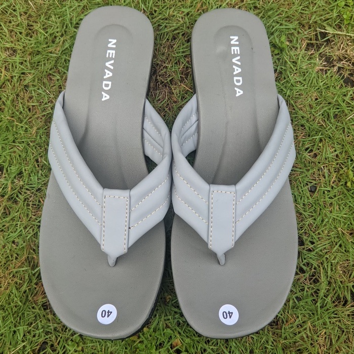 RAMADHAN SALE - Sandal Jepit Korea Sendal Wanita Flat Sol Karet Terbaru Sendal Teplek Nyaman - 937