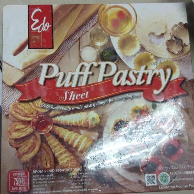 

[COD] edo puff pastry 750 gram [COD]