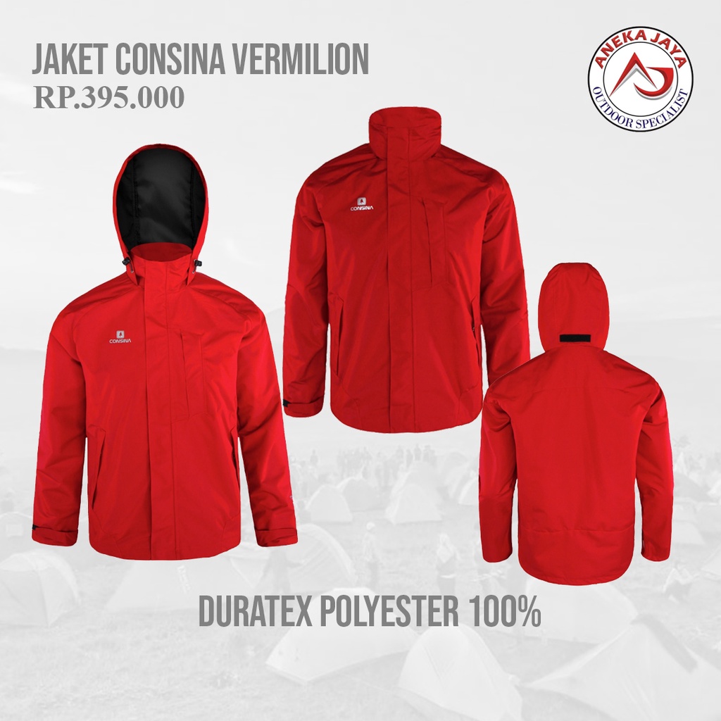 JAKET CONSINA VERMILION