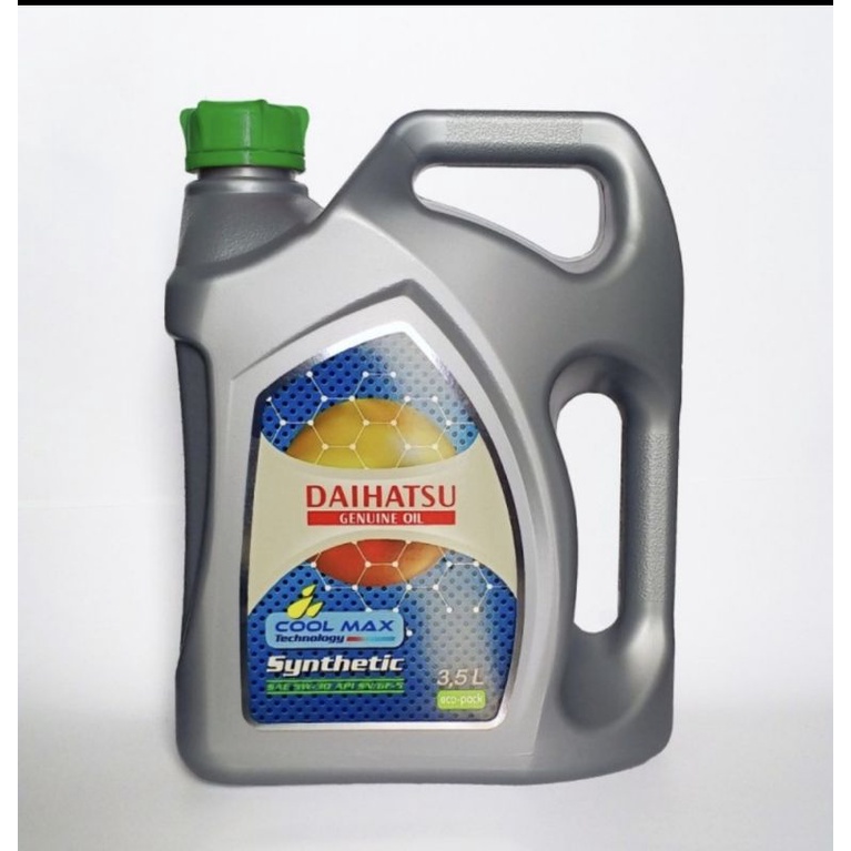 Daihatsu Genuine Oil 5W-30 API SN/GF-5 Synthetic 3.5L Oli Mobil