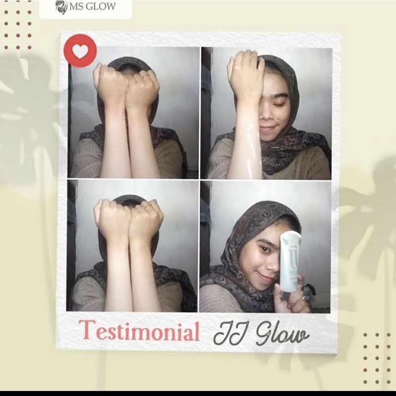 JJ GLOW MS GLOW / SUNSCREEN MS GLOW / JJ GLOW MURAH / JJ GLOW