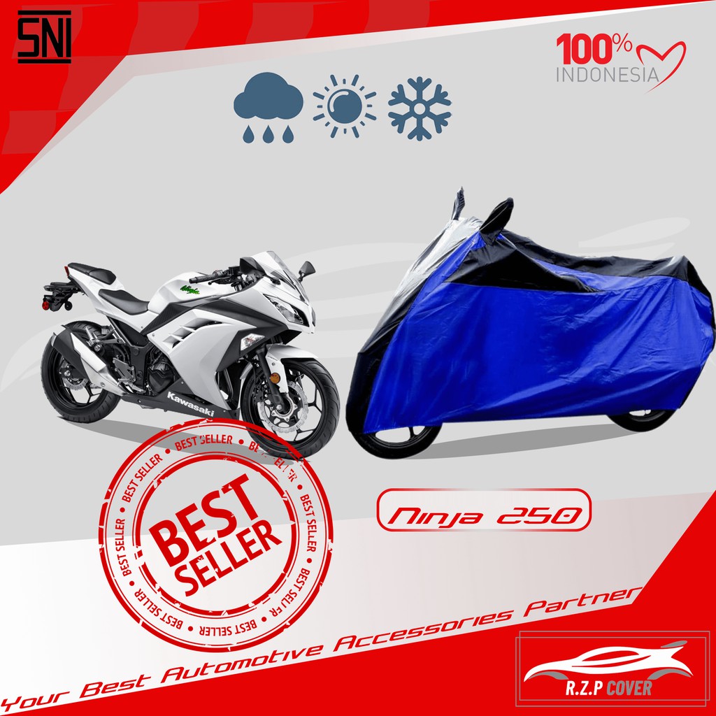 SELIMUT MOTOR NINJA 250 COVER MOTOR NINJA 250 SARUNG MOTOR NINJA 250 BEST PRODUCT