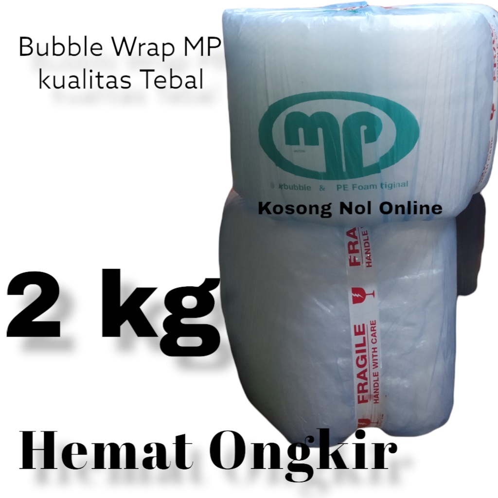 

Bubble Wrap Muliapack 62 CM x 50 M [ Regular Cargo ]