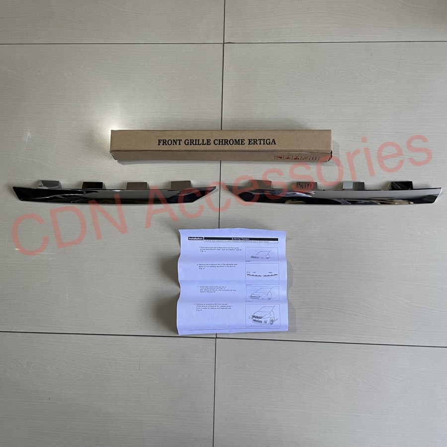 Front Grill Chrome Suzuki Ertiga Original SGA/Cover Grill Ertiga Crome/Garnish Chrome Ertiga Lama