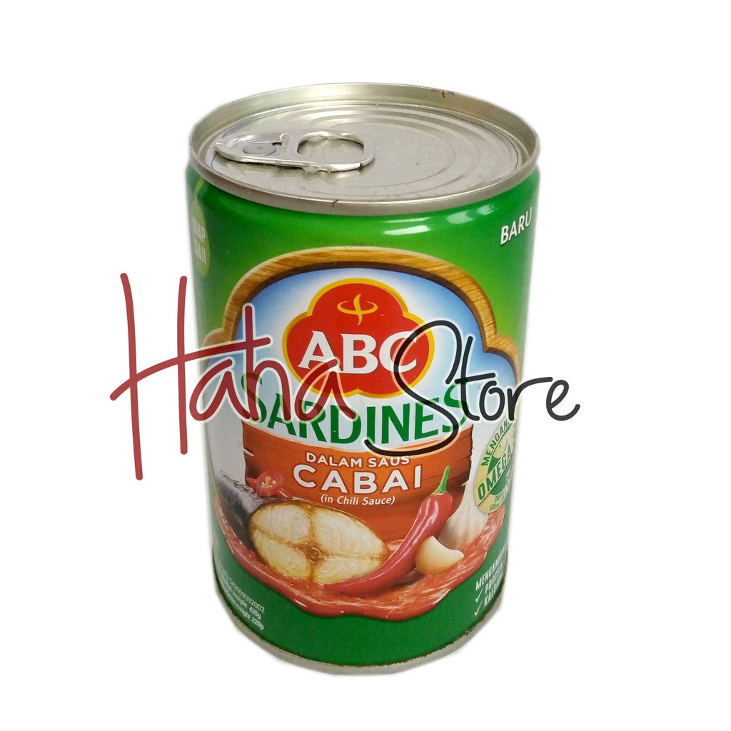 

ABC Sardines Saus Cabai 425 gr