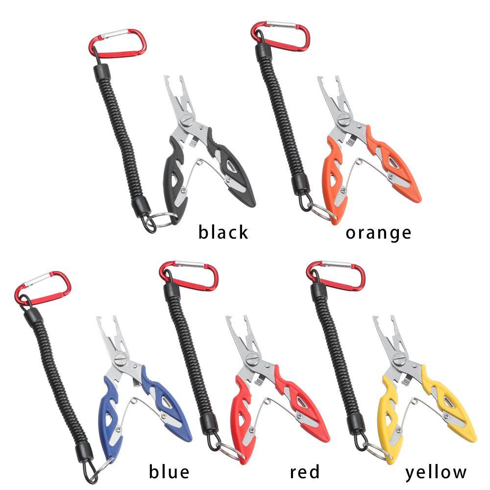 TOP Tang Pancing Gagang Plastik Berkualitas Tinggi Dengan Lanyard Hook Removers