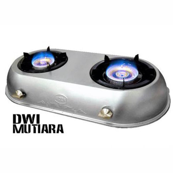 kompor hock hp-220dm dwi mutiara 2 tungku / kompor gas hock