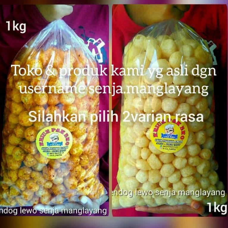 

Harga Obral.. Endog Lewo 1kg/Mplod/Cimol Kering (Senja Manglayang) 64