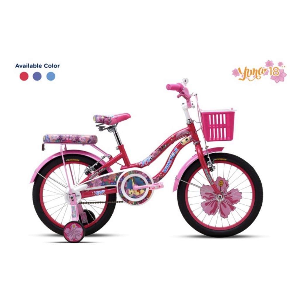 Sepeda Anak Mini Wimcycle Yuna Mermaid 18
