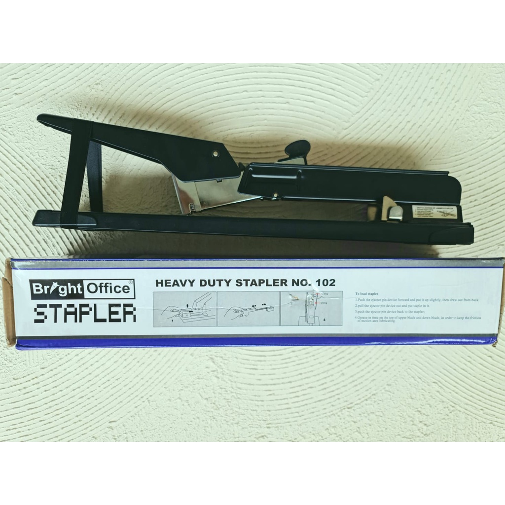 Stapler Jilid Bright Office No. 102 Heavy Duty - Penjilid