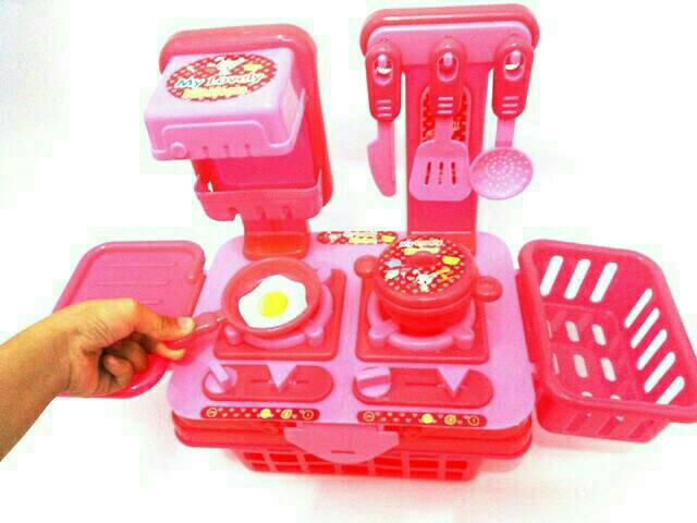 KITCHEN SET KERANJANG