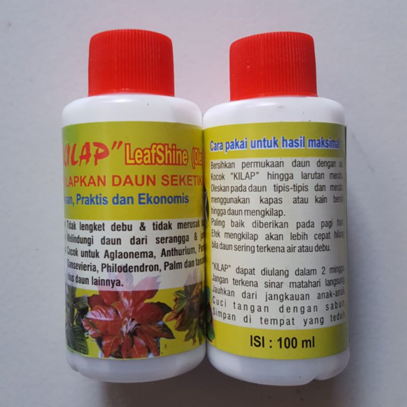 Pengkilap Daun/Air Kilap Daun/Leafshine Pupuk kilap Daun