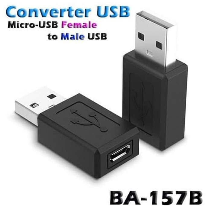 Converter Micro USB Female to Male USB 2.0 Socket Micro-USB sincer02 Diminati Banget