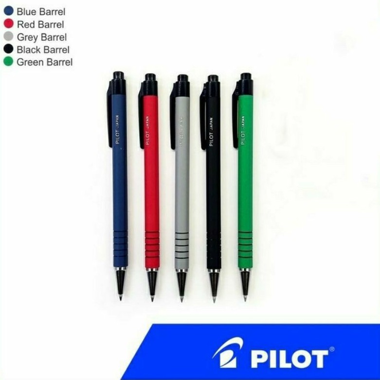 

PILOT Stylo BPRK-10M 0.5mm / Pulpen Body Karet Pilot