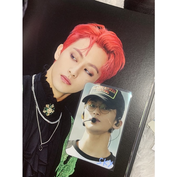 pc photocard mark eur topi pair taeyong nct life in gapyeong