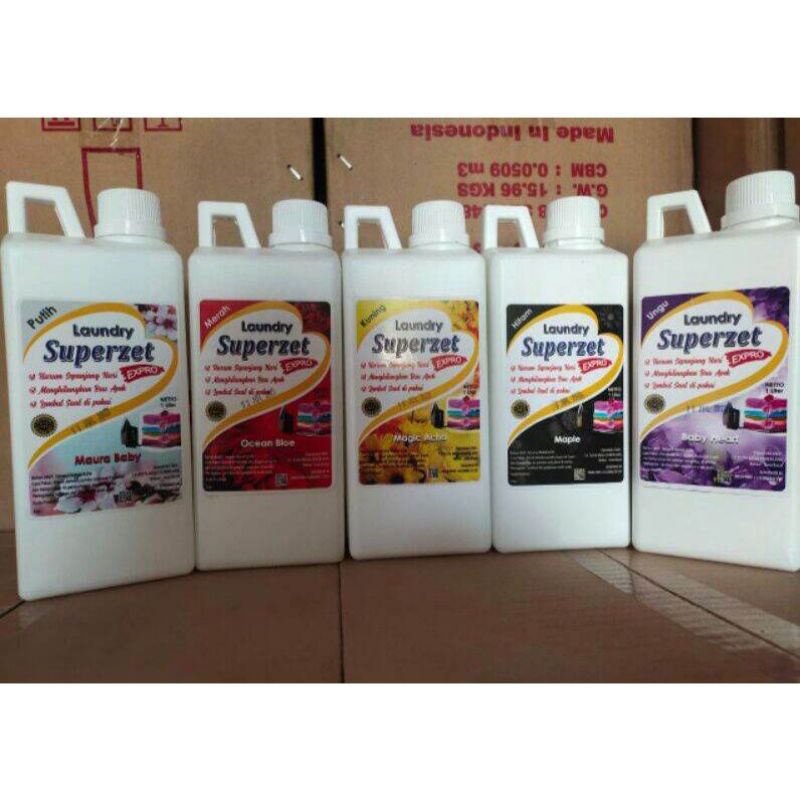 [RA]SUPERZET PARFUM PEWANGI LAUNDRY WANGI 1 LITER