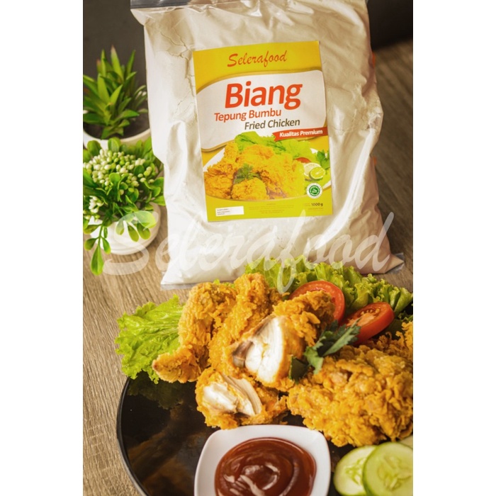 

MURAH #BEBASONGKIR Biang Tepung Fried Chicken Premium Selerafood Berat 1 Kg