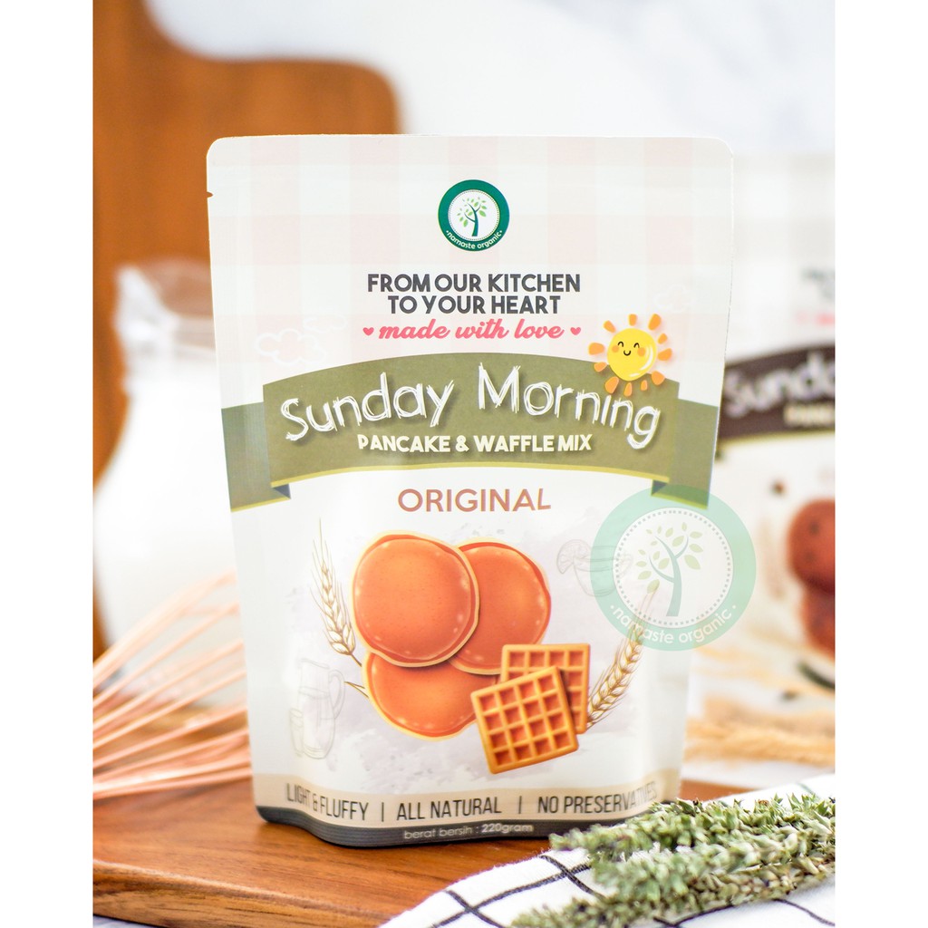 

SUNDAY MORNING PANCAKE AND WAFFLE MIX - ORIGINAL 220GR