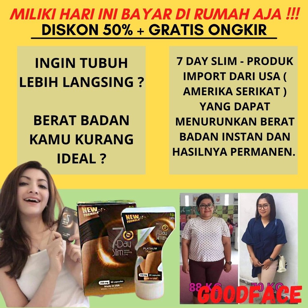 PELANGSING - KAPSUL PELANGSING - 7-Day platinum / 7Day / 7 Day Slim / 7-dayslim Platinum