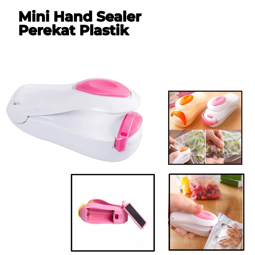 Trend-Alat Perekat Plastik Makanan Cemilan Elektrik / Hand Sealer mini /Plastik Sealer Mini