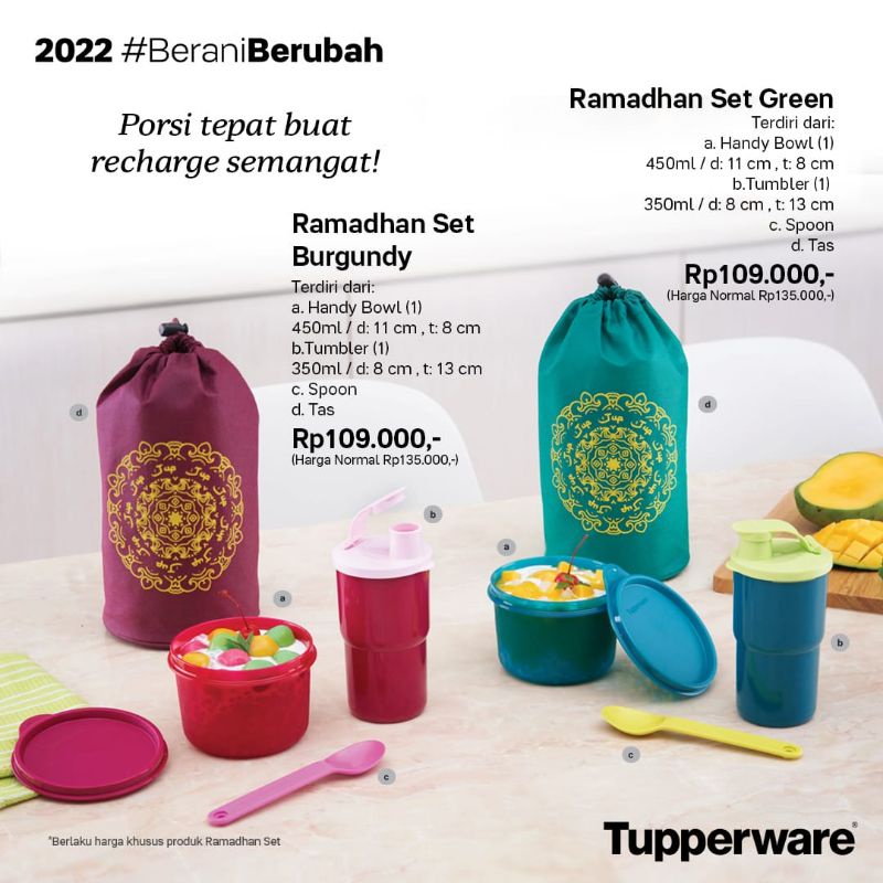 tuples bulat /toples kotak / lunch box cuci gudang tupperware