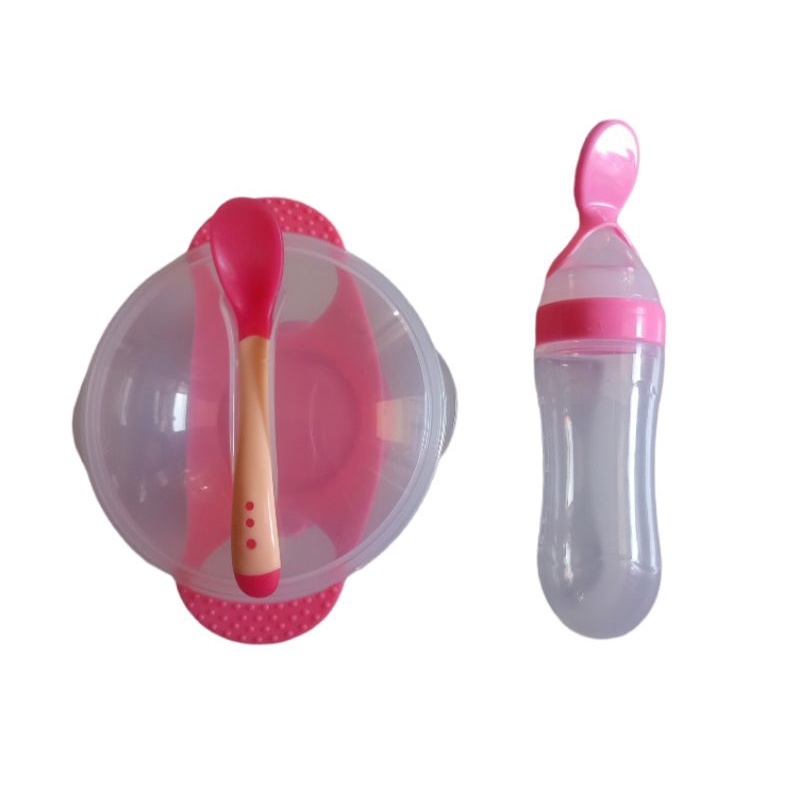 Paket hemat 3 in 1 set makan minum bayi MP-201