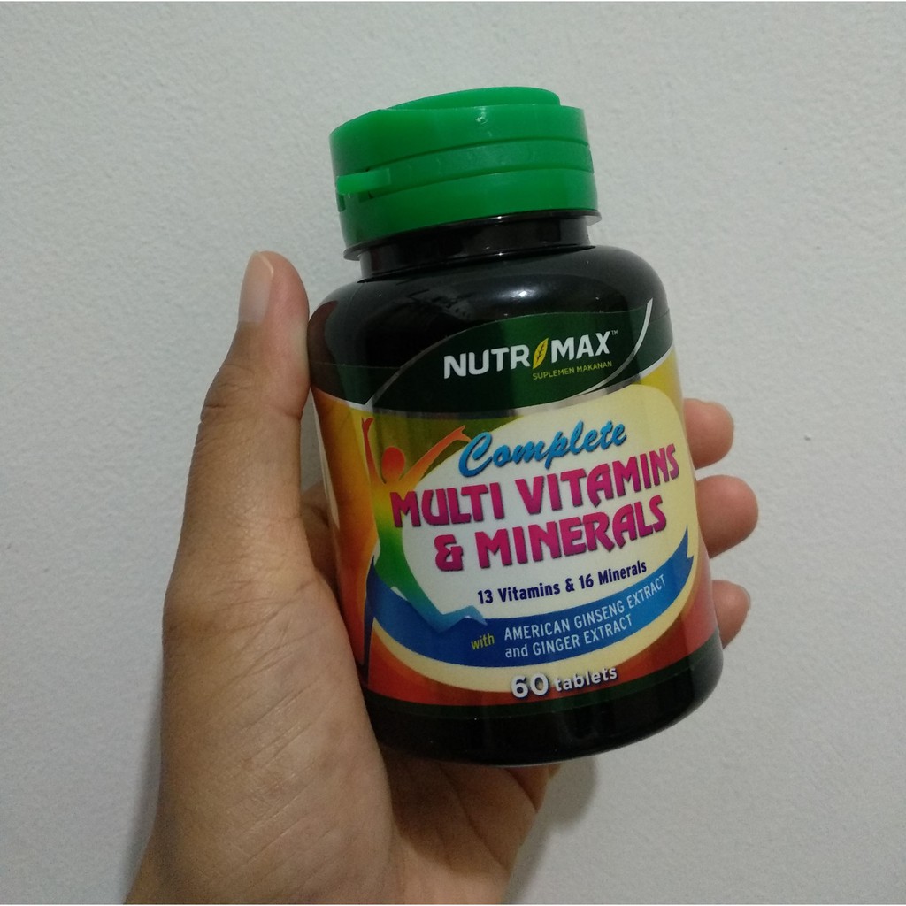 Nutrimax Complete Multivitamin &amp; Mineral - Suplemen Makanan