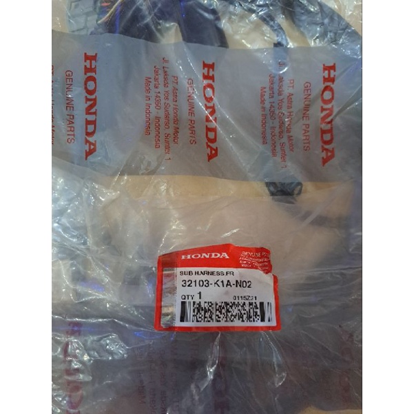 KABEL BODY BAGIAN AKI MOTOR BEAT LED