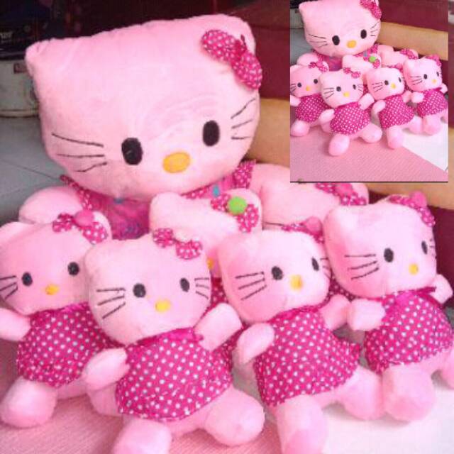 SET KOLEKSI BONEKA HELLO KITTY